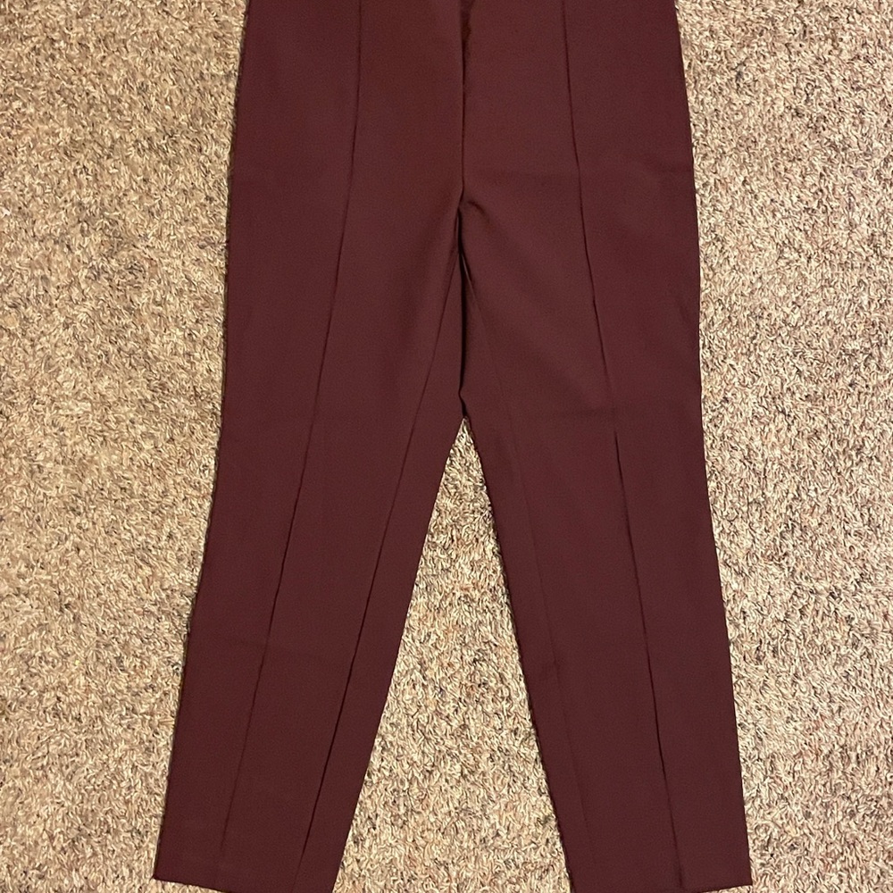 Nicole Miller Women’s Deep Red Dress Pants
